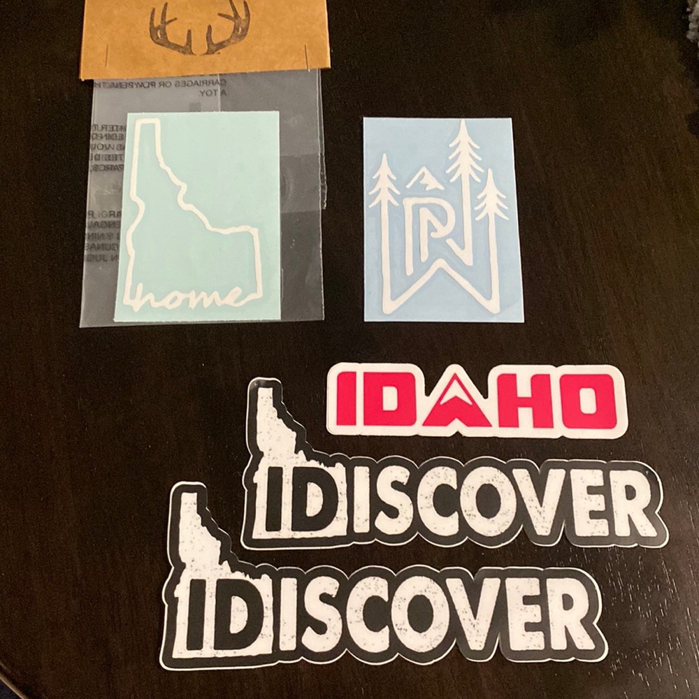 IDAHO STICKERS🖤